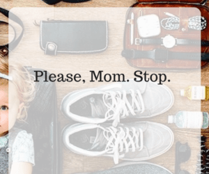 Instagram Mom, Please Stop