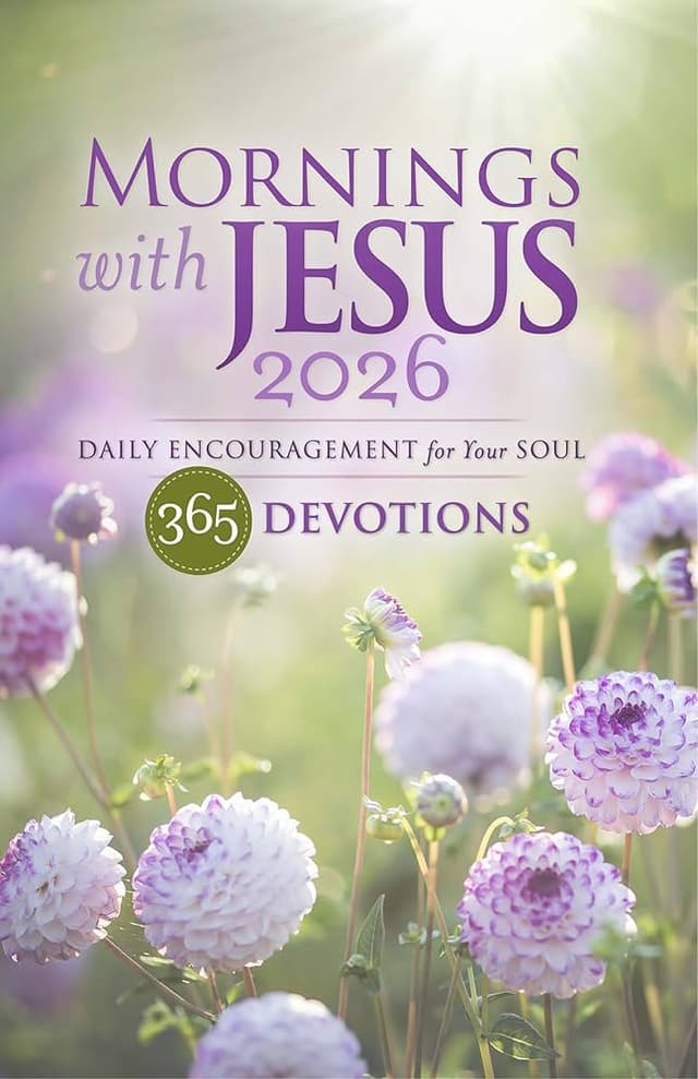 Mornings with Jesus devotional cover
