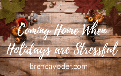 Coming Home When Holidays are Stressful