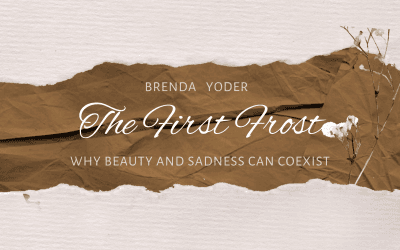 The First Frost and Why Beauty and Sadness Coexist